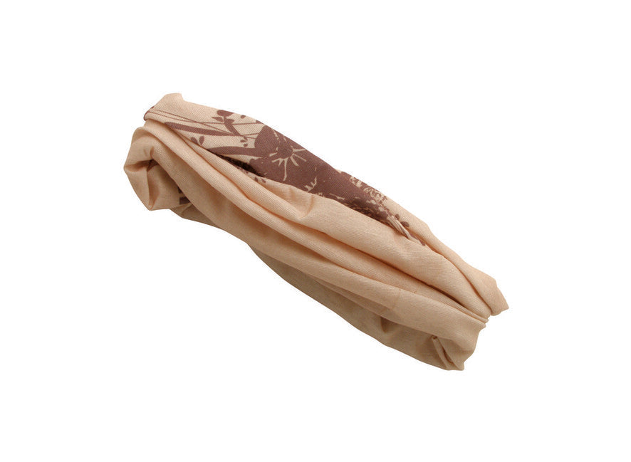 Baladeo PLR145 sciarpa, beige stampata