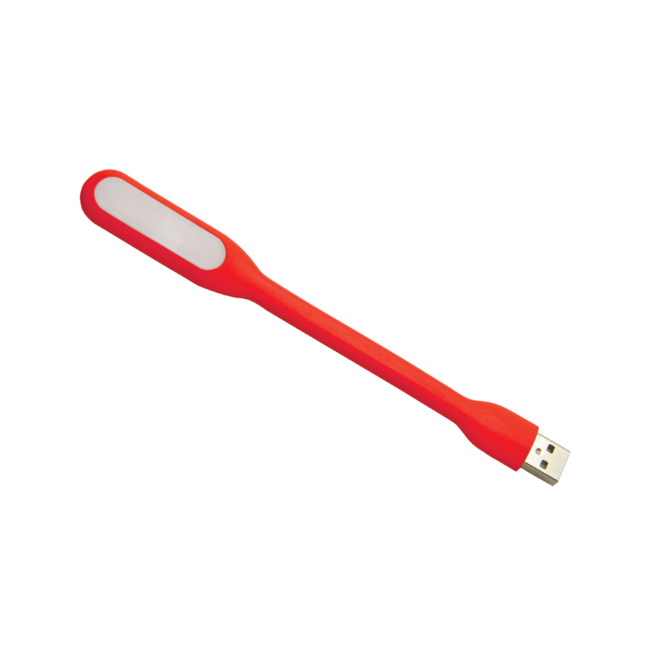 Baladeo PLR946 Gigi torcia usb e led, rossa