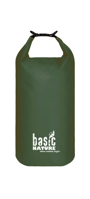 BasicNature 500D zaino impermeabile 500D 20 l, verde scuro