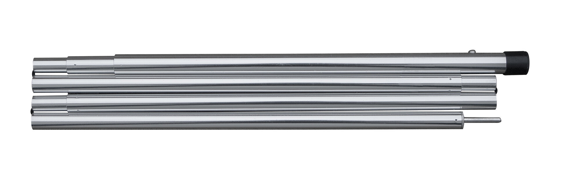 BasicNature asta per tenda regolabile 180-210 cm