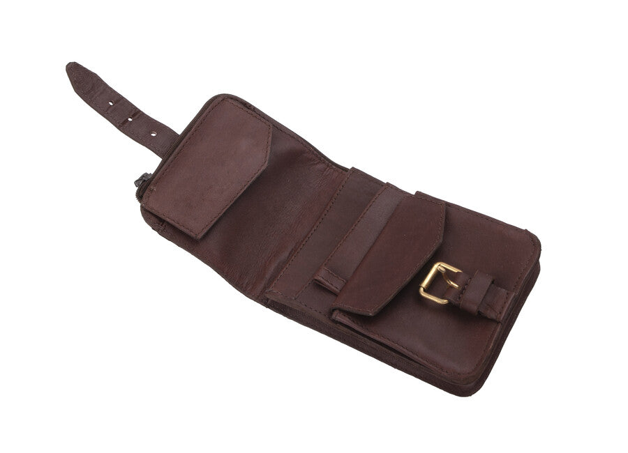 BasicNature Cintura sicura Borsa, mokka