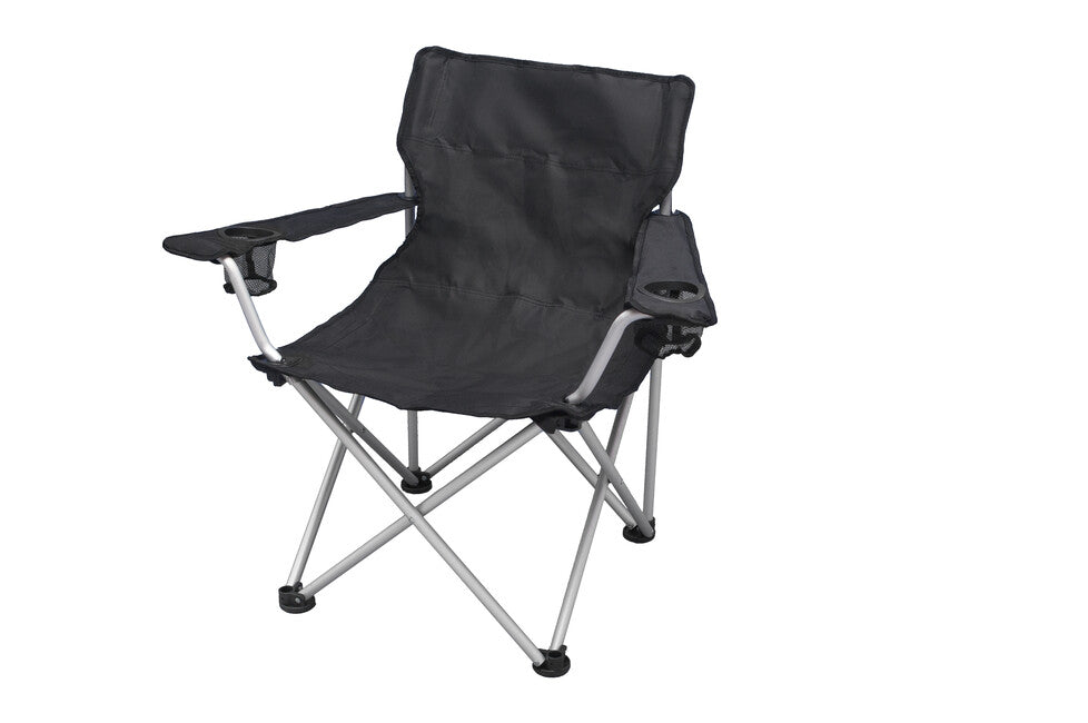 BasicNature Comfort sedia da viaggio, nero