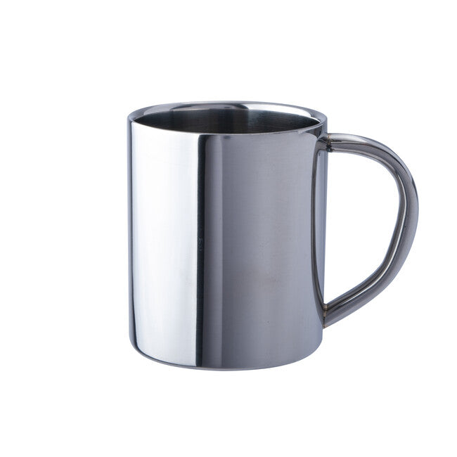 BasicNature Deluxe Tazza termica in acciaio inox da 0,2 l
