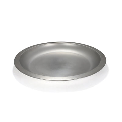BasicNature Piastra piana in acciaio inox