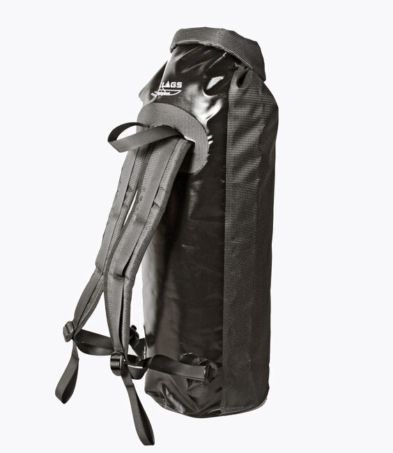 BasicNature Duffelbag zaino impermeabile duffelbag con chiusura a rotolo 40 l, nero