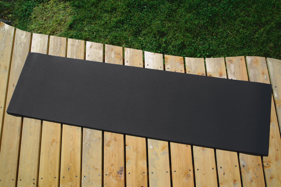 BasicNature ECO materassino 200 x 55 x 1 cm , nero