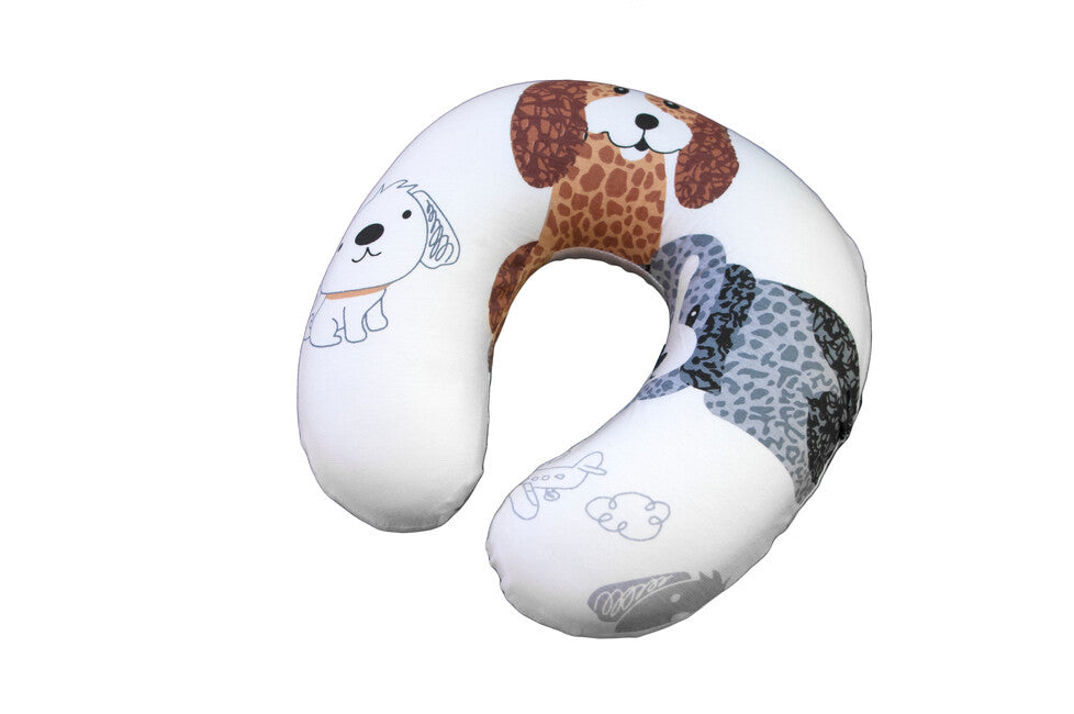 BasicNature Cuscino per il collo dei bambini cartone animato