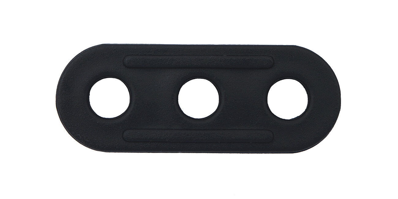 BasicNature Tendicatena nero 38 x 13 x 2,5 mm 10 pz.