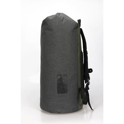 BasicNature Borsa impermeabile 140 L, grigio-verde