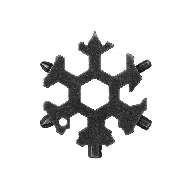 BasicNature Fiocco di neve 18 in 1 multiutensile per fiocchi di neve