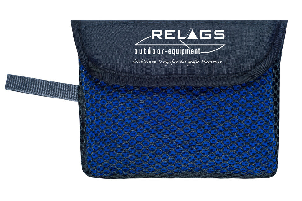 BasicNature CoolSport asciugamano sportivo 30 x 100 cm, blu