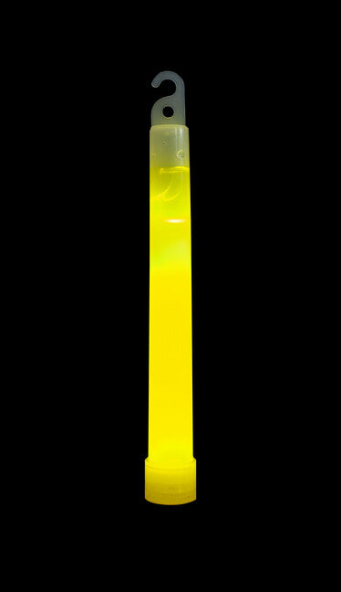 BasicNature Bastone luminoso 15 cm giallo