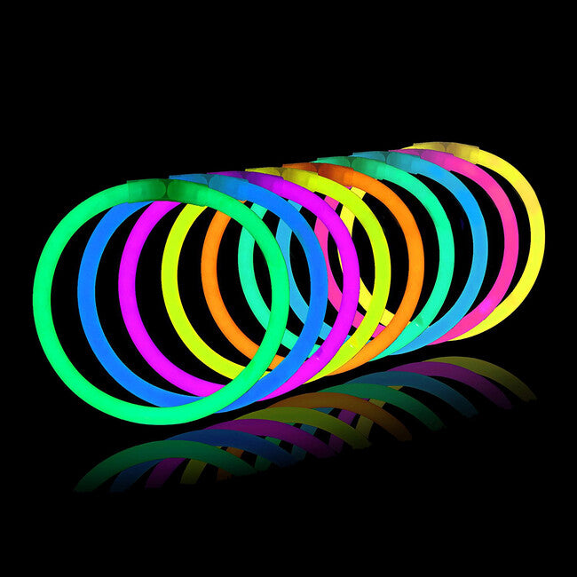 BasicNature Bastoncino luminoso 20 cm scatola 5 colori mix 100 pz.