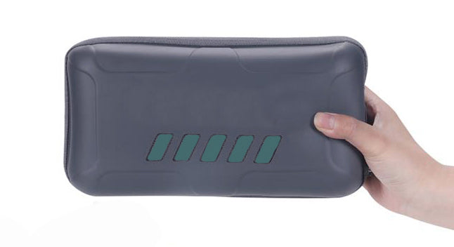 BasicNature Asciugamano in spugna 75 x 150 cm verde oceano con manicotto