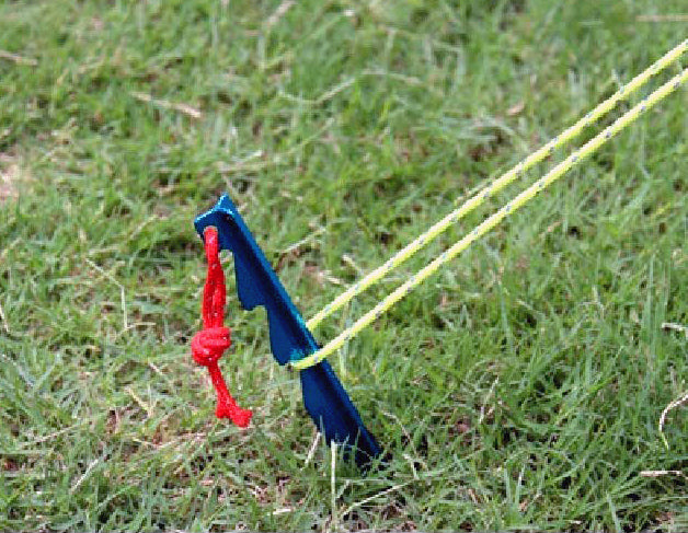 BasicNature Y-Stake picchetti per tenda 18 cm blu 8 pz.