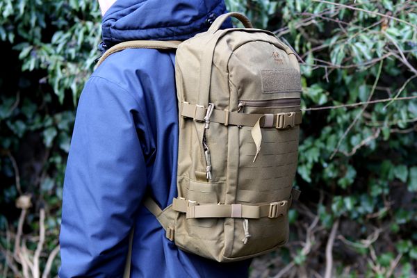 Tasmanian Tiger Modular Daypack XL 23l, marrone coyote