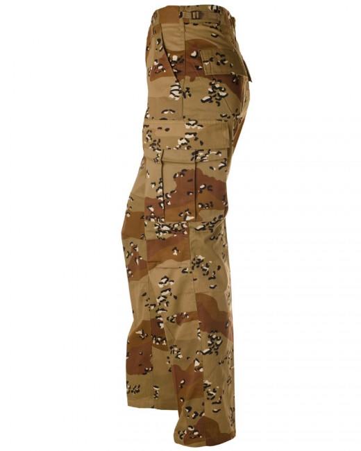 O&T Pantaloni da uomo bdu 6ColDesert