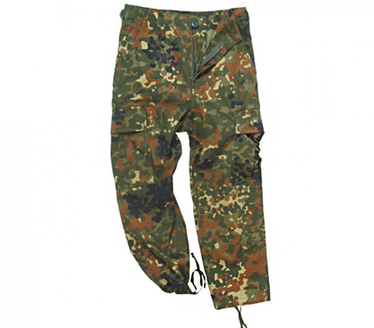 MFH BDU pantaloni per bambini, flecktarn
