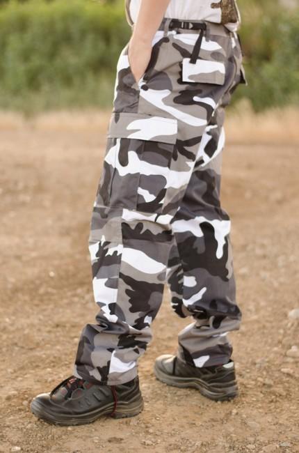 Mil-Tec Pantaloni US BDU tipo Ranger, modello metro