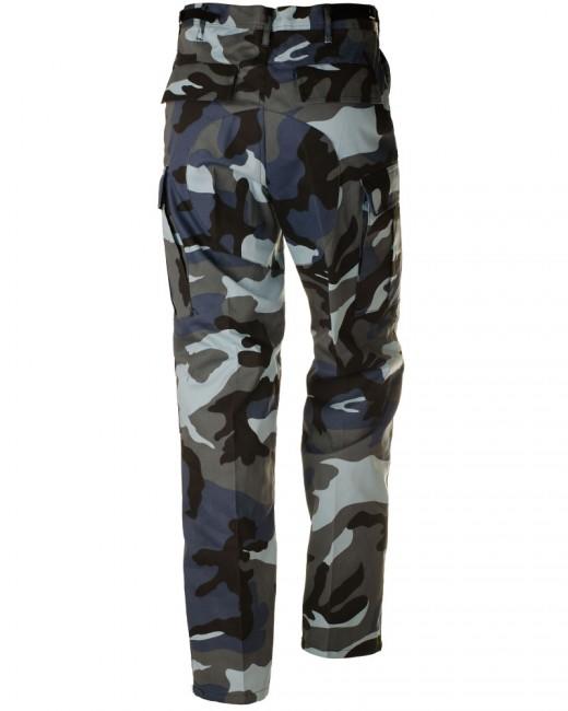 O&T Pantaloni da uomo BDU, skyblue