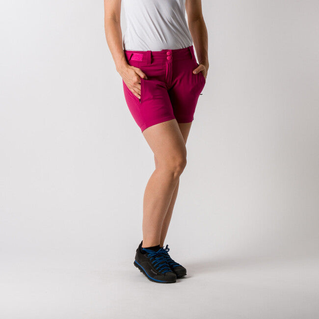 Northfinder CHARLI women's trekking shorts, Cherry