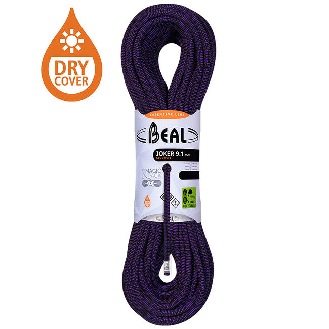 Beal Joker corda da arrampicata dinamica Unicore 9,1 mm 200 m, viola