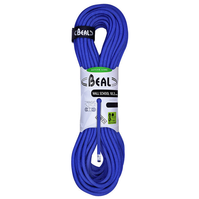Beal Wall School Corda da arrampicata Unicore 10,2 mm 20 m, blu