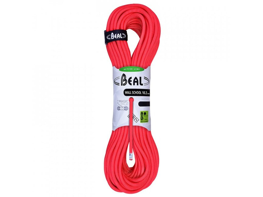 Beal Wall School corda da arrampicata Unicore 10,2 mm, rosso 200 m