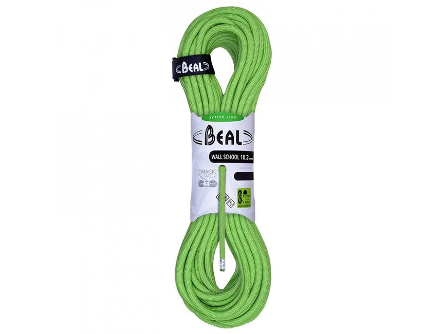Beal Wall School Unicore corda da arrampicata 10,2 mm, verde 200 m