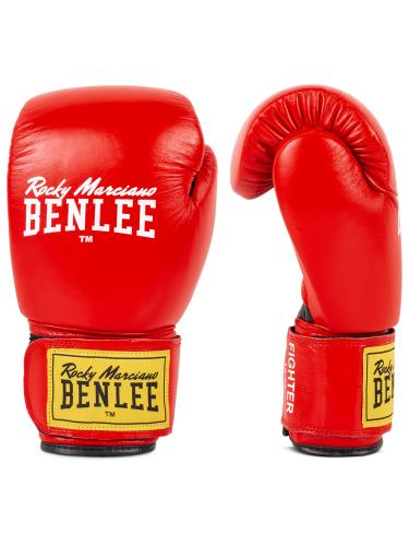 BENLEE Fighter guanti da boxe, rosso/nero