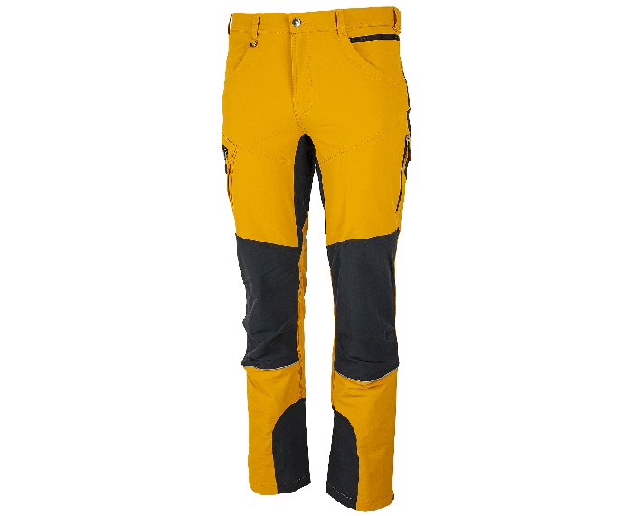 BENNON Fobos pantaloni da lavoro e outdoor, ocra/grigio