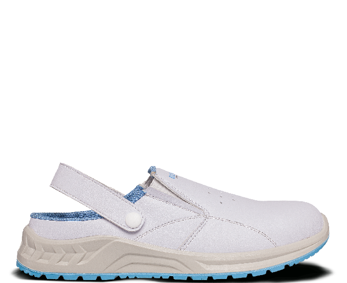 BENNON stivali da lavoro white ob slipper