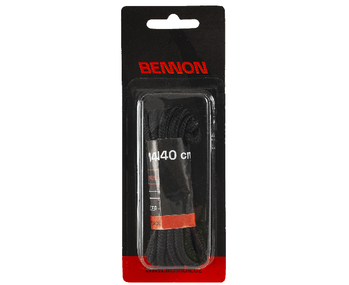 BENNON Lacci per scarpe lacci black box 140 cm