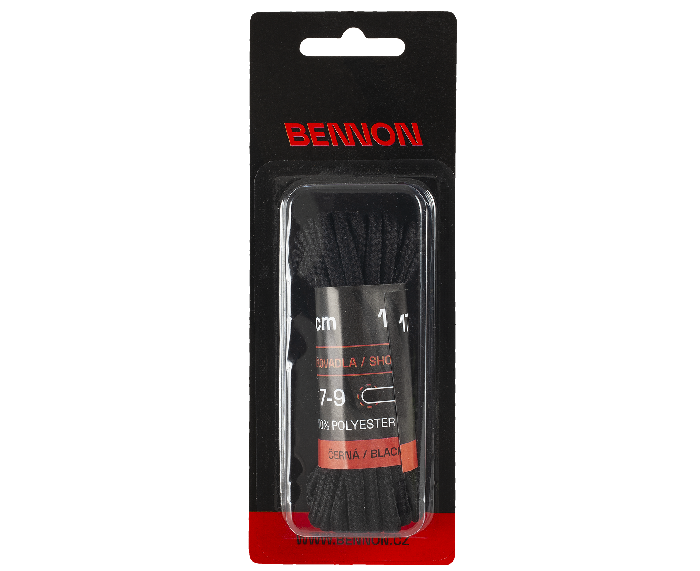 BENNON Lacci per scarpe laces nero box 170 cm