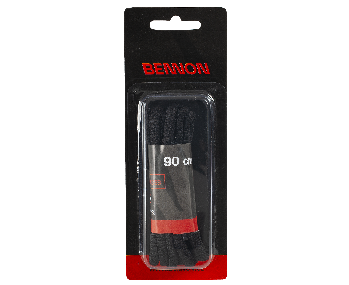 BENNON Lacci per scarpe lacci neri Scatola 90 cm