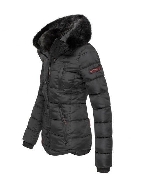 Marikoo LOTUSBLUTE giacca invernale da donna, nero