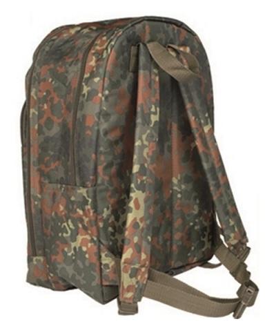 Mil-Tec DayPack Backpack, Flecktarn, 25L