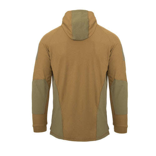 Helikon-Tex Range Felpa con cappuccio - Felpa con cappuccio TopCool, coyote/verde adattivo