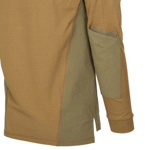 Helikon-Tex Range Felpa con cappuccio - Felpa con cappuccio TopCool, coyote/verde adattivo