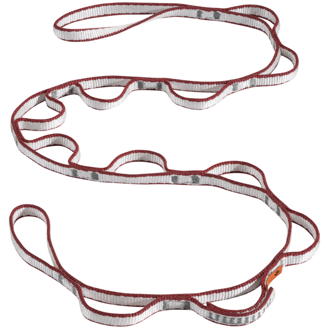 Black Diamond Dynex loop Daisy Chain 12 mm 115 cm, rosso