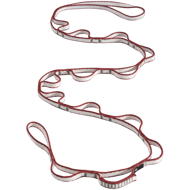 Black Diamond 12 mm Dynex loop Daisy Chain 140 cm, rosso