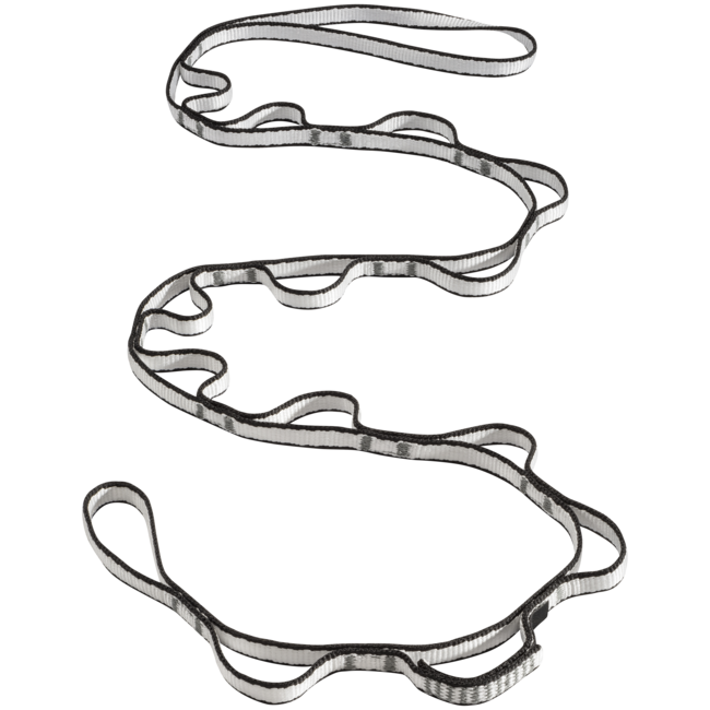 Black Diamond 12 mm Dynex loop daisy chain 140 cm, nero
