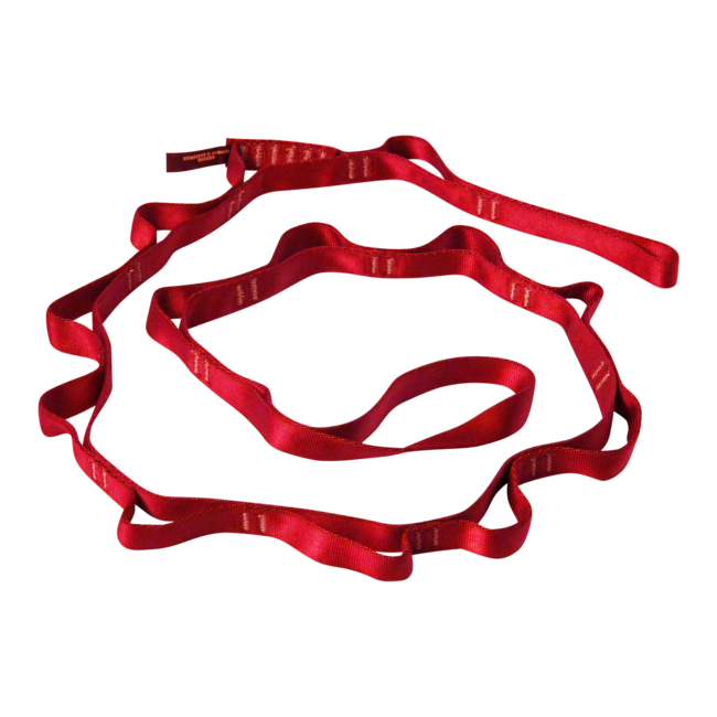 Black Diamond 18 mm nylon loop Daisy Chain 115 cm, rosso