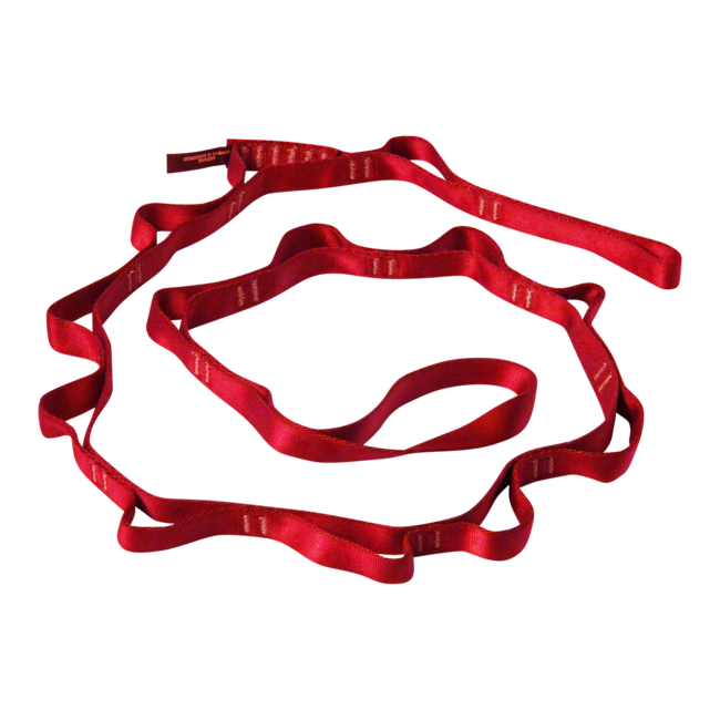 Black Diamond 18 mm nylon loop Daisy Chain 140 cm, rosso