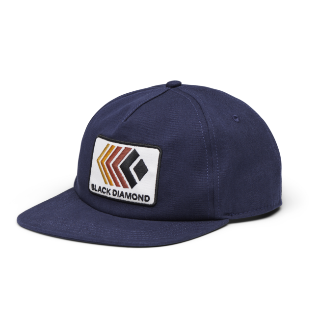 Black Diamond Bd Washed cap, patch indaco sbiadito
