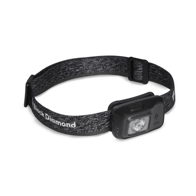 Black Diamond Astro 300-R lampada frontale, grafite