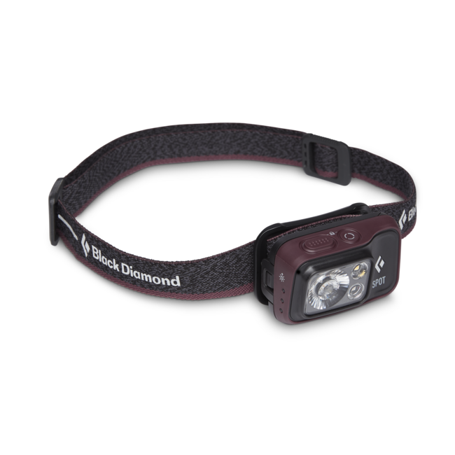 Black Diamond Spot 400 lampada frontale, bordeaux