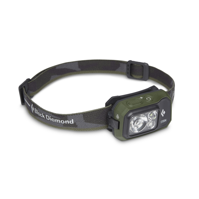 Black Diamond Storm lampada frontale 450, oliva scura