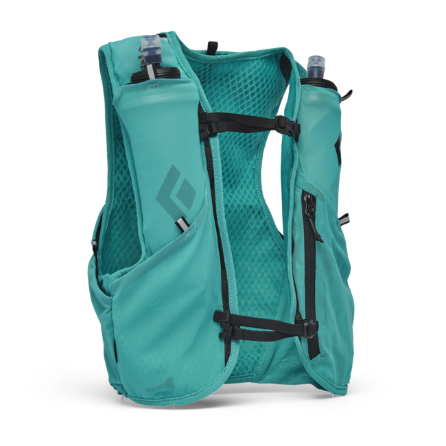 Black Diamond Distance 4 gilet di idratazione da corsa da donna, patina scura