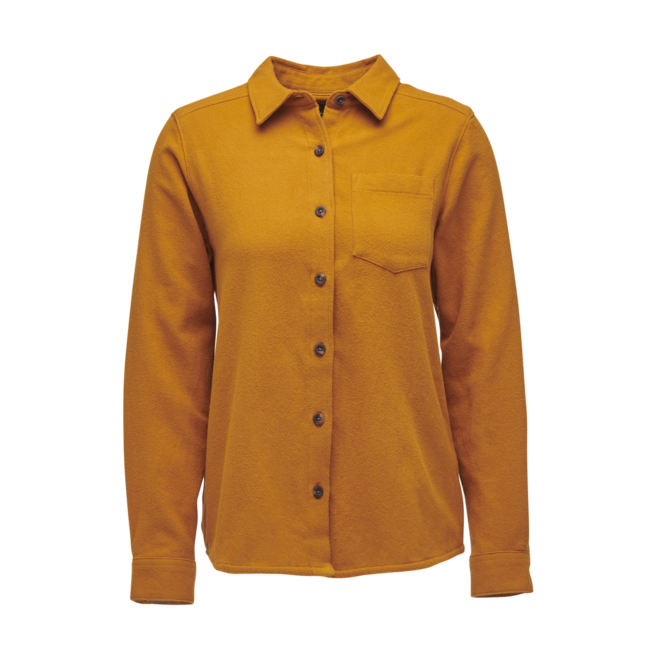 Black Diamond Project Flannel camicia di flanella da donna, henné